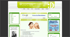 Desktop Screenshot of discutiamo.com